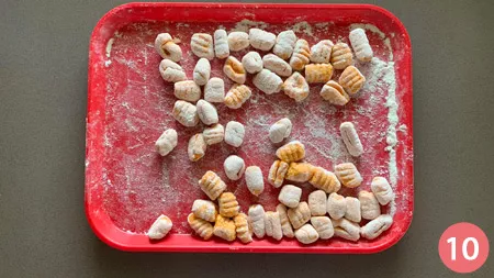 Gnocchi di carote - p10