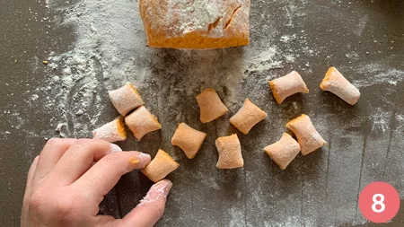 Gnocchi di carote - p8
