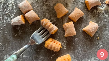 Gnocchi di carote - p9