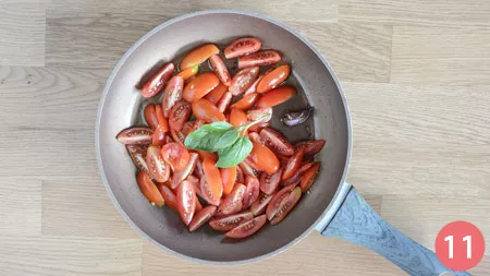 Gnocchi di melanzane con sugo di pomodorini - p11