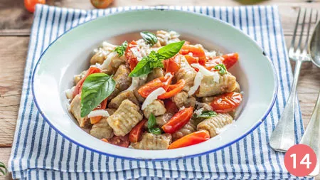 Gnocchi di melanzane con sugo di pomodorini - p14