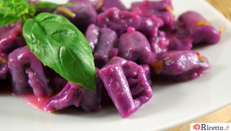 Ricetta Gnocchi di patate viola - Consigli e Ingredienti | Ricetta.it