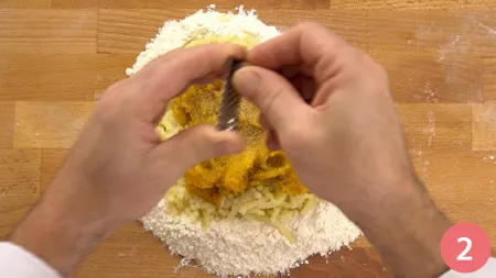 Gnocchi di zucca - Passo 2