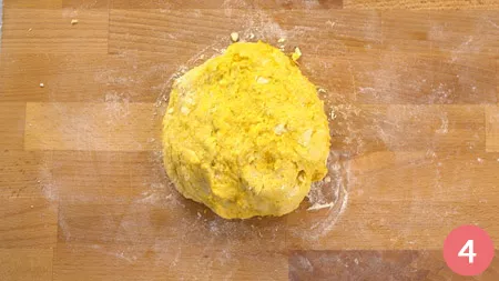 Gnocchi di zucca - Passo 4