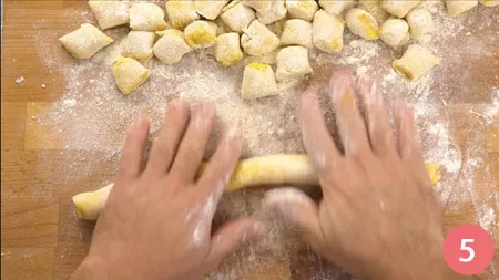 Gnocchi di zucca - Passo 5