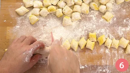 Gnocchi di zucca - Passo 6