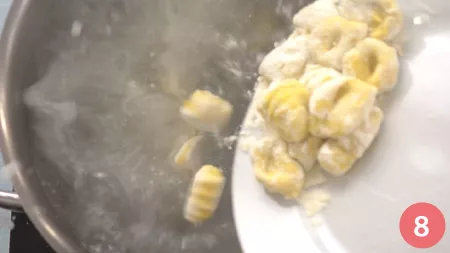 Gnocchi di zucca - Passo 8