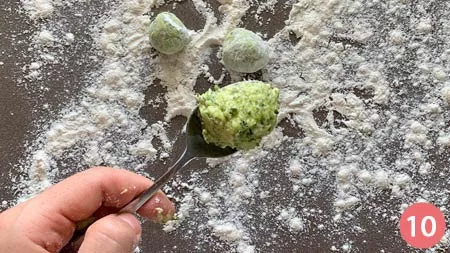 Gnocchi di zucchine - p10