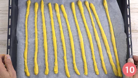Grissini alla zucca - Passaggio 10