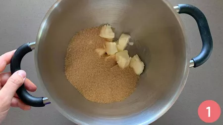 Guinness cake - Passaggio 1