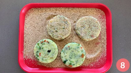 Hamburger di verdure - p8