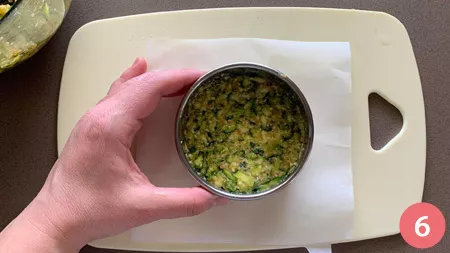 Hamburger di zucchine - p6