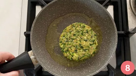 Hamburger di zucchine - p8