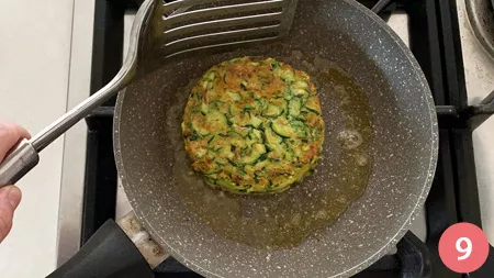 Hamburger di zucchine - p9