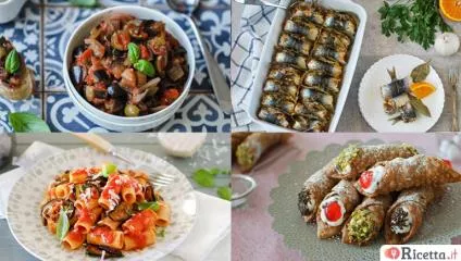 I piatti tipici della Sicilia