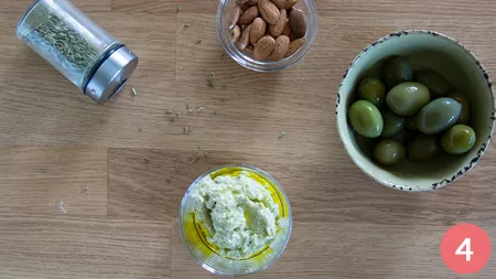 Insalata di anguria, cetriolo e feta - p4