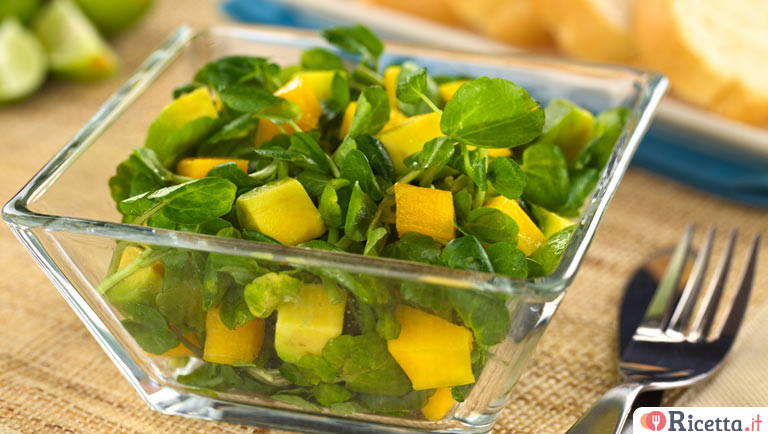 Ricetta Insalata di mango, rucola e avocado - Consigli e Ingredienti | Ricetta.it