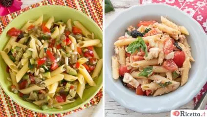 Insalata di pasta: 2 ricette facili e veloci