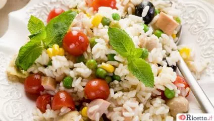 Insalata di riso in 3 versioni