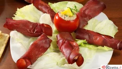 Involtini di bresaola con Philadelphia