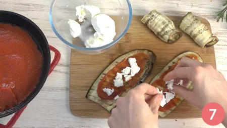 Involtini di melanzane alla mediterranea - Passaggio 7