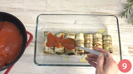 Involtini di melanzane alla mediterranea - Passaggio 9
