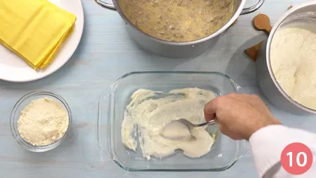 Lasagne al ragù bianco - Passo 10