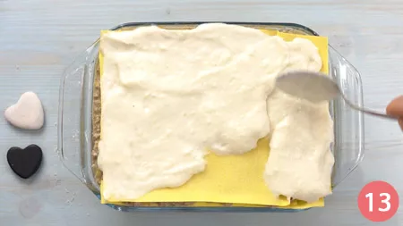 Lasagne al ragù bianco - Passo 13
