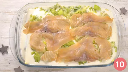 Lasagne al salmone e porri - Passo 10