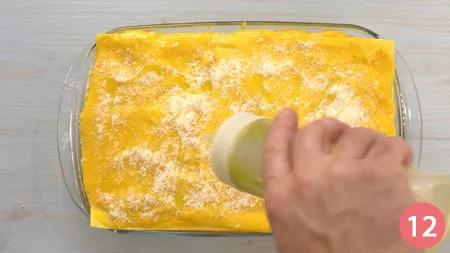 Lasagne con zucca e funghi - Passo 12