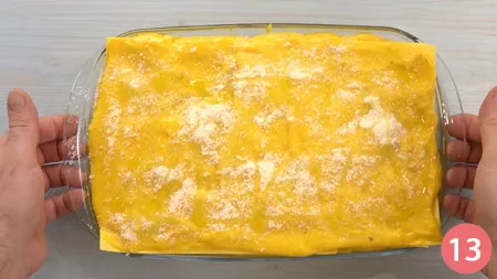 Lasagne con zucca e funghi - Passo 13
