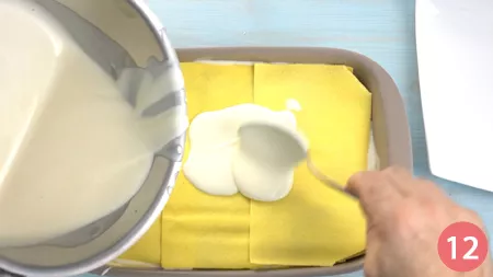 Lasagne funghi e salsiccia - Passaggio 12