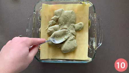 Lasagne con gamberi e pistacchi - Passaggio 10