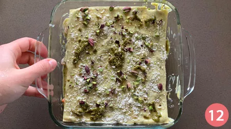 Lasagne con gamberi e pistacchi - Passaggio 12