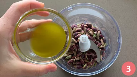 Lasagne con gamberi e pistacchi - Passaggio 3