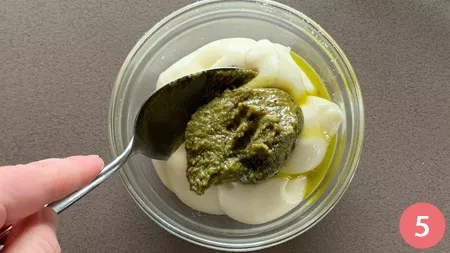 Lasagne con gamberi e pistacchi - Passaggio 5