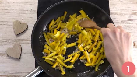 Lasagne vegetariane - Passaggio 1