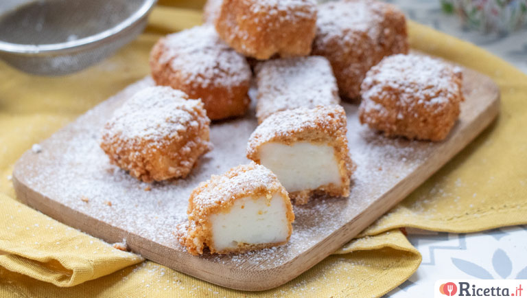 Latte fritto: un dolcetto croccante fuori e morbido dentro