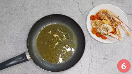 Linguine agli scampi - P6