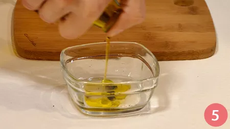 Macedonia di giornata con gamberi e vinaigrette alla vaniglia - Passaggio 5