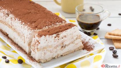 Mattonella al caffè, un dolce senza cottura cremosissimo