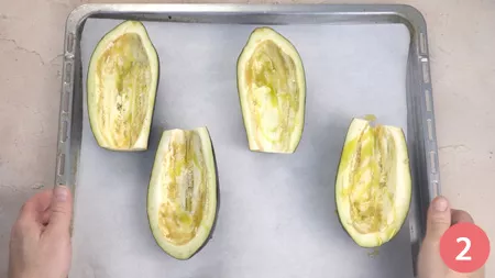 Melanzane ripiene - Passaggio 2