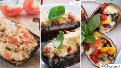 Melanzane ripiene: 3 ricette facili e veloci