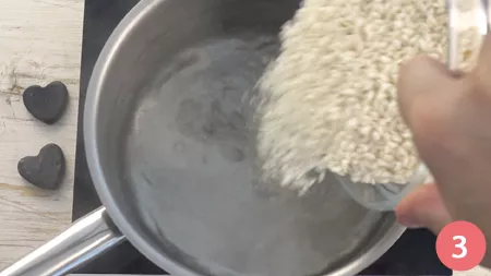 Melanzane ripiene di riso - Passaggio 3