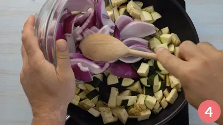 Melanzane ripiene vegetariane - Passaggio 4