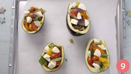 Melanzane ripiene vegetariane - Passaggio 9