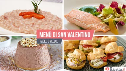 Menù di San Valentino