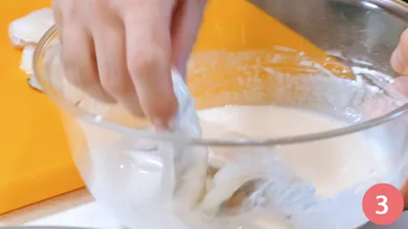 Merluzzo in pastella - Passaggio 3
