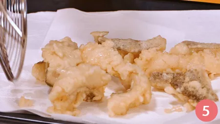 Merluzzo in pastella - Passaggio 5