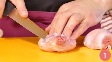 Milanese di coniglio in crosta alle erbe fini - Passaggio 1